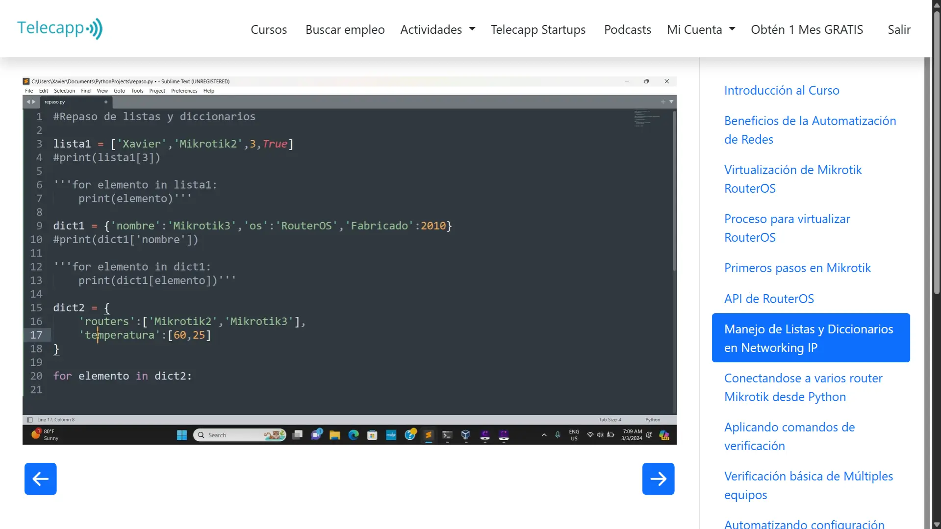 Automatización de Redes de Telecomunicaciones con Python e IA